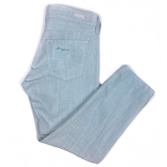 Ag Adriano Goldschmied Denim - AG The Piper Distressed Crop